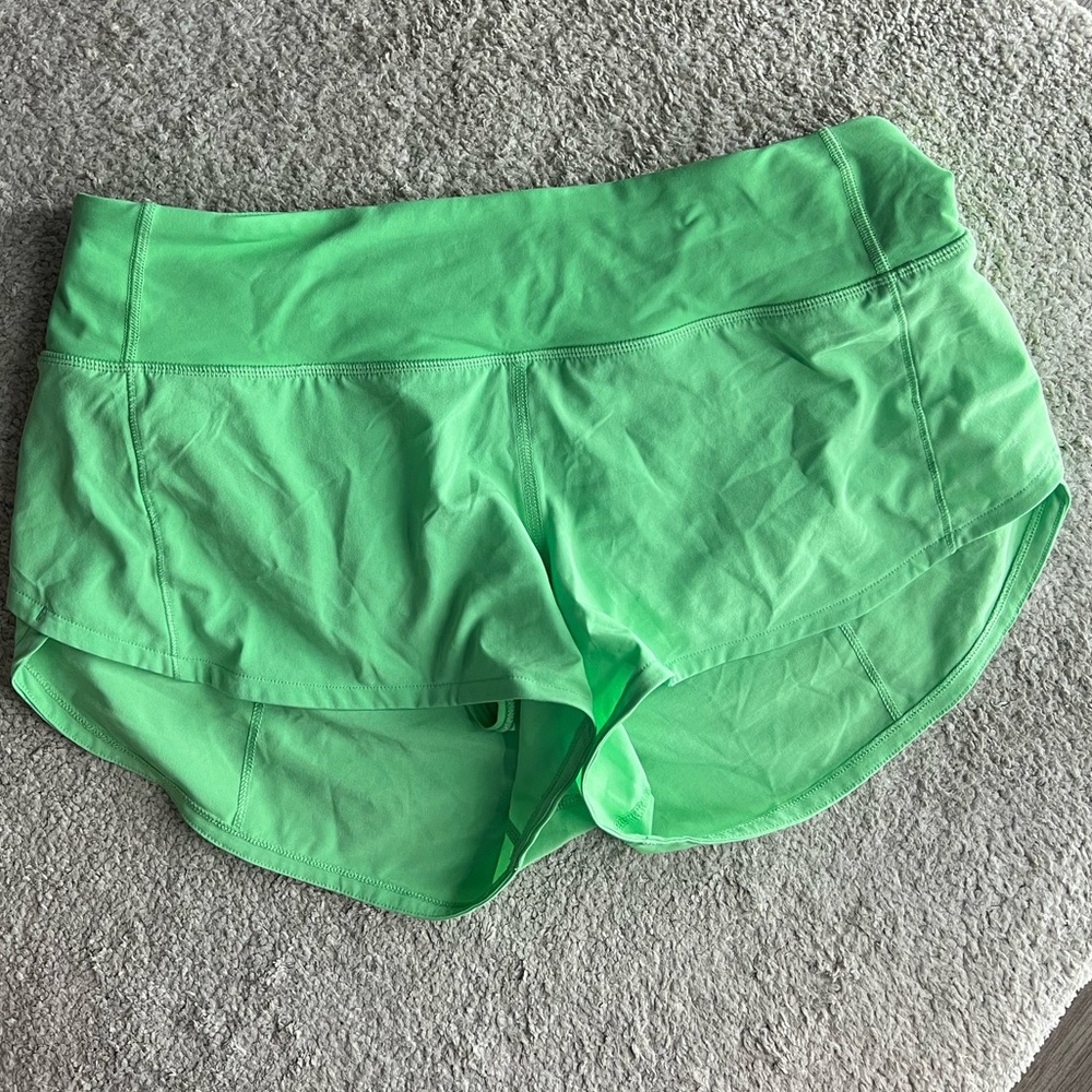 LuLulemon speed shorts